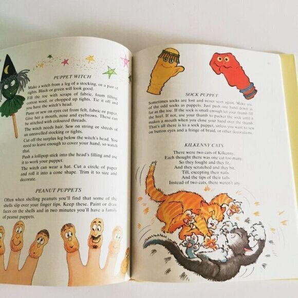 Illustrated Kids Book with Cats Kittens , Nursery Rhymes, Activities Stories - Picture 8 of 9